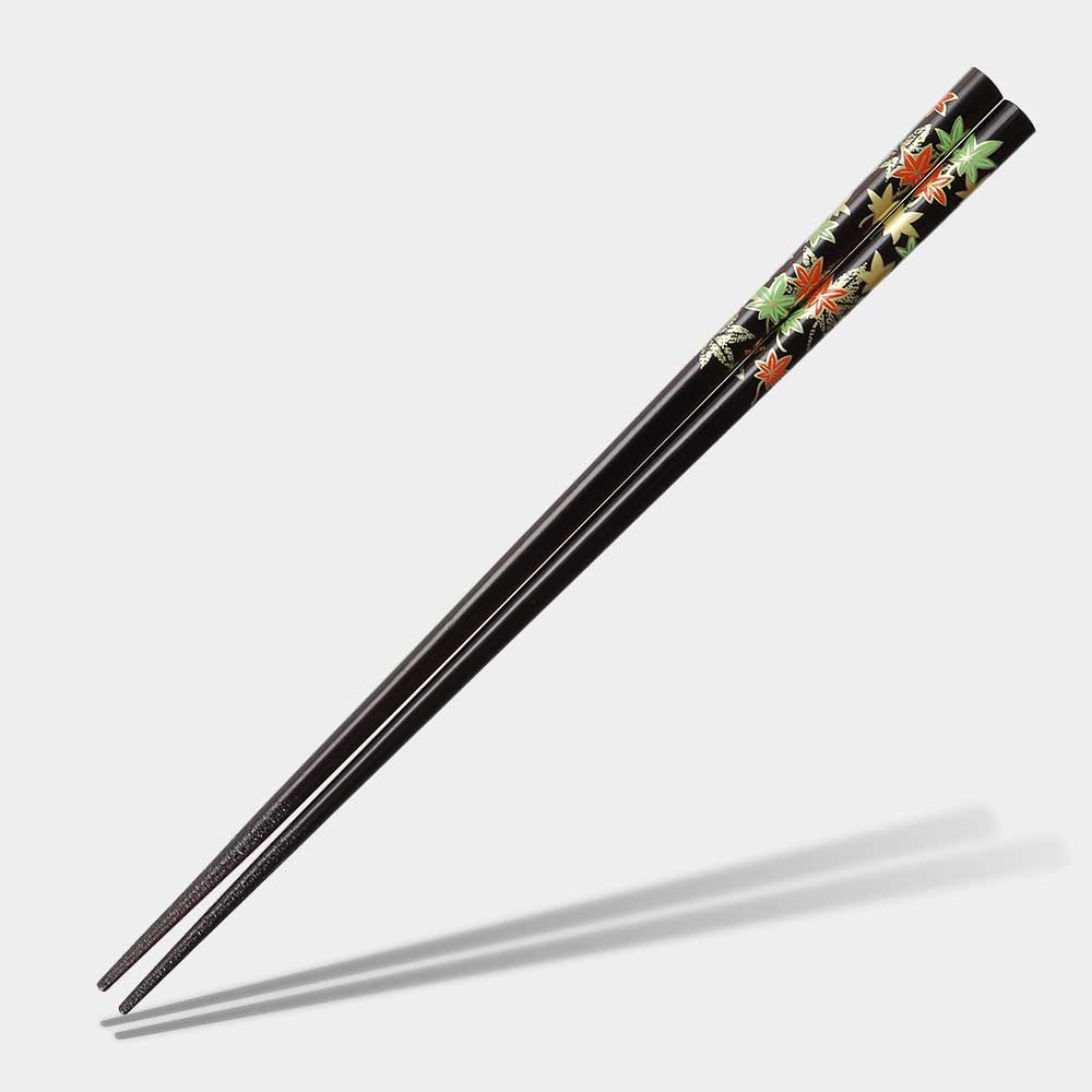 Autumn Leaves Chopsticks Black