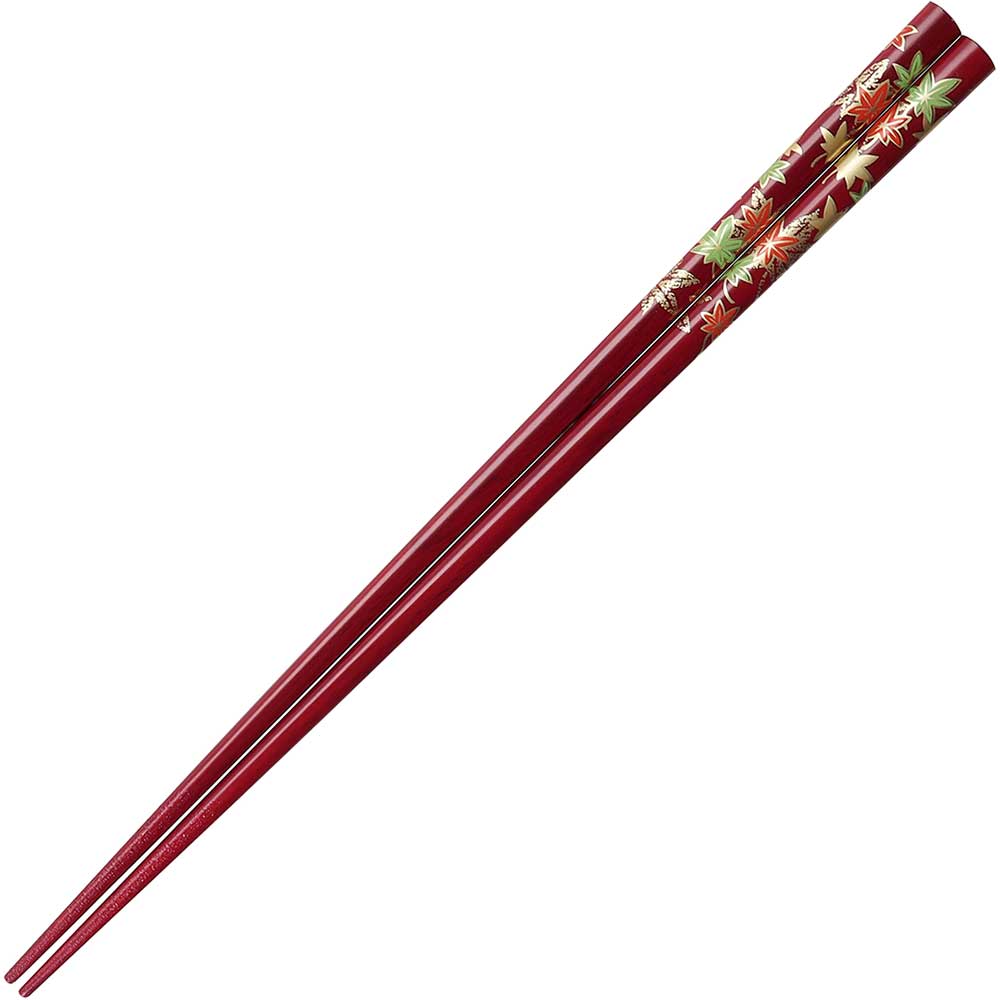 Autumn Leaves Chopsticks Red