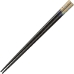 Cranes and Ocean on Black Japanese Style Chopsticks