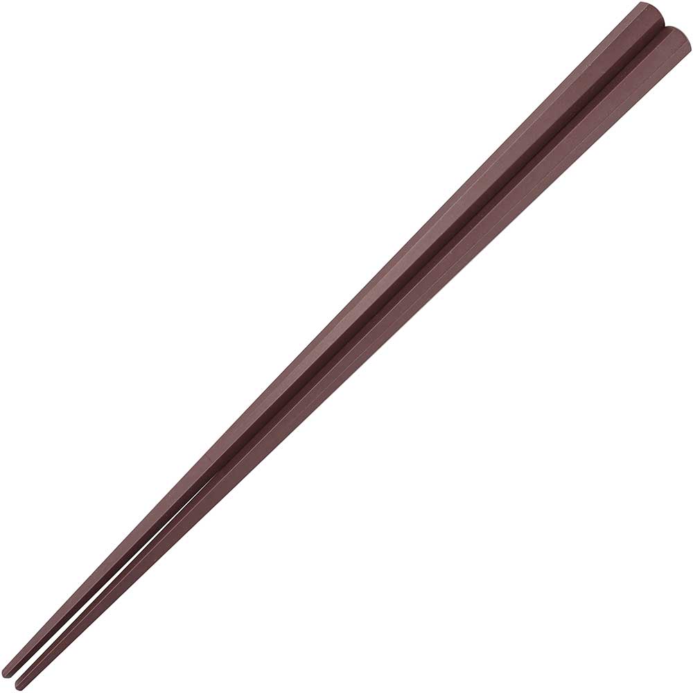  Eco Japanese Chopsticks Hex Brown