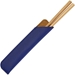 Faux Leather Chopstick Sleeve Blue - 10725