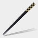 Gold Tatami Mat Black Japanese Chopsticks