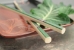 Green Bamboo Print on Bamboo Chopsticks - CF225