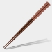 Herringbone Orange Japanese Wood Chopsticks