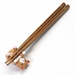 Kids Wood Chopsticks with Cat Rest - 80401