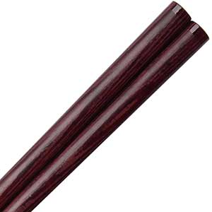  Masame Red Wood Patterned Chopsticks
