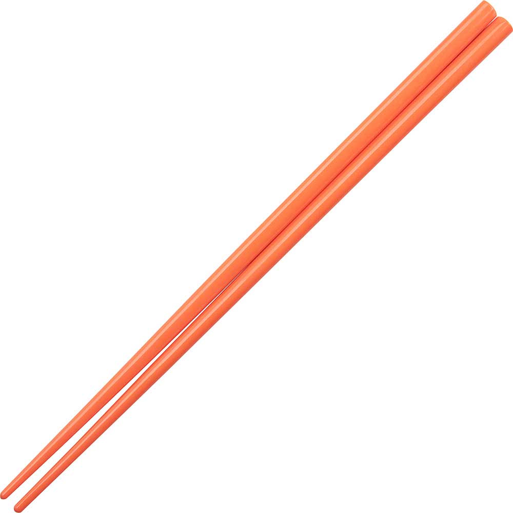Melamine Plastic Dishwasher Safe Chinese Chopsticks in Orange