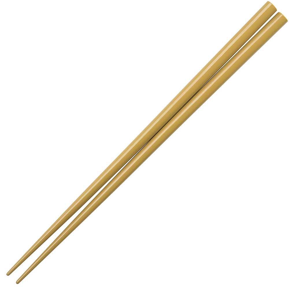 Old Gold Glossy Painted Japanese Style Chopsticks
