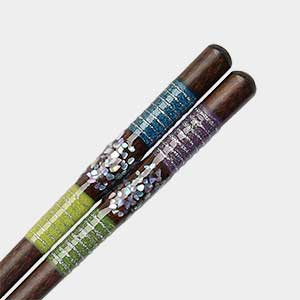 Tenmarukai Sendan Blue Green Chopsticks