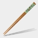 Turtles on Green Bamboo Chopsticks