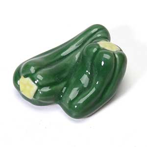 Two Green Peppers Chopstick Rest 