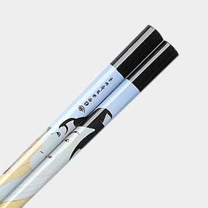 Ukiyo-e Sharaku Chopsticks Black