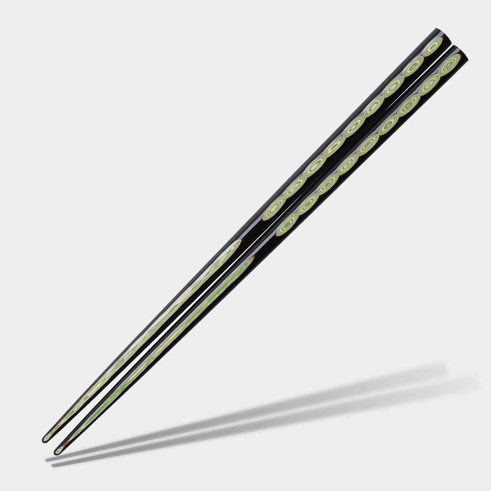 Wakasa Wakaba Black Japanese Chopsticks