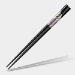 Washi Fan Black Chopsticks