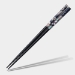 Washi Moon Autumn Flowers Black Japanese Chopsticks